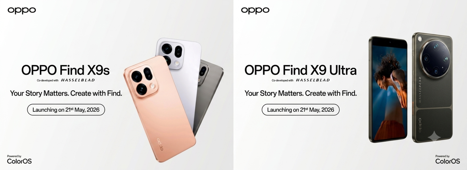 Oppo x9s and x9 ultra